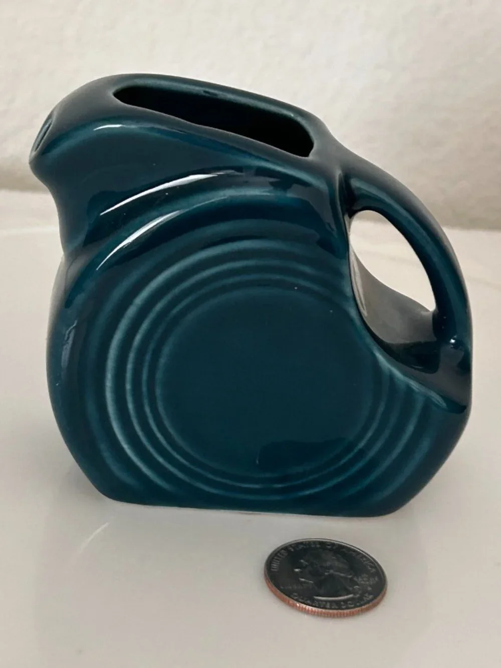 Fiesta Juniper Green Mini Disk Pitcher